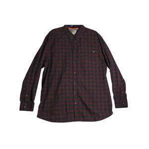 5.11 Tactical L/S Red Black Snap Button Shirt Mens 2XL XXL
